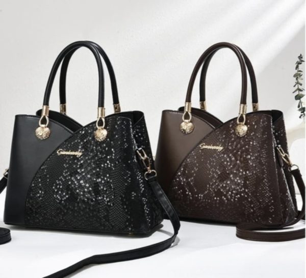 Snake pattern trendy Bag